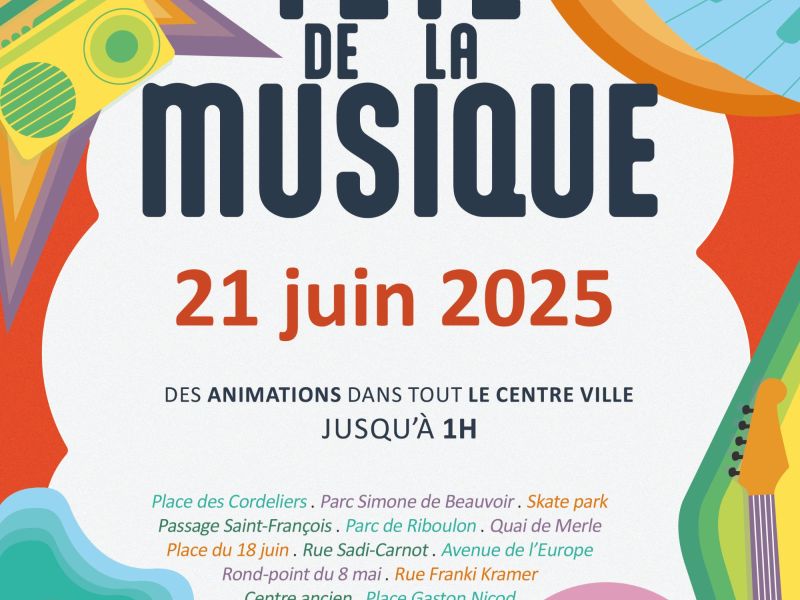 Fête de la Musique à Annonay - Edition 2025