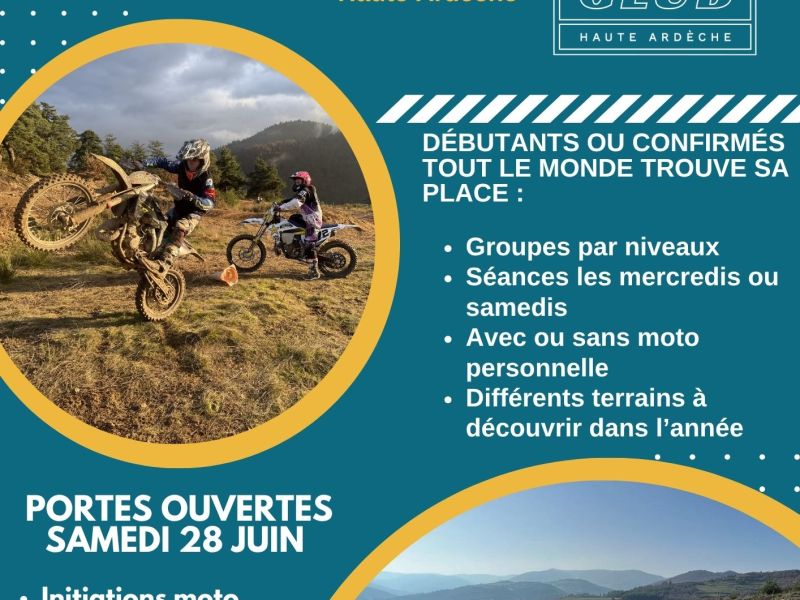 Journée portes ouvertes Moto Club Haute Ardèche